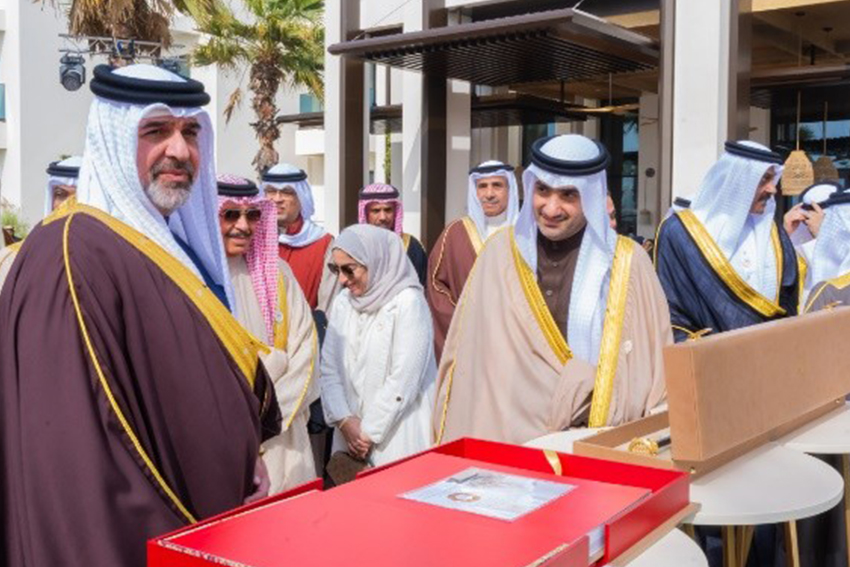 سمو الشيخ عبدالله بن حمد آل خليفة يحضر حفل الافتتاح الرسمي لمنتجع حوار - بإدارة مانتيس