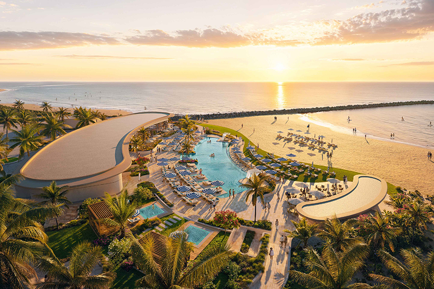 إدامة  تعلن عن تعيين المقاول الرئيسي لأعمال إنشاء نادي Azure Beach Club في بلاج الجزاير