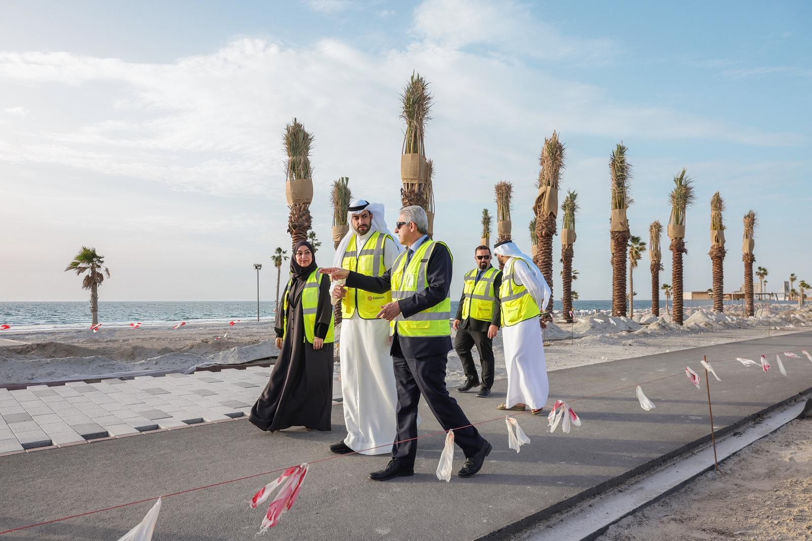 Edamah Commences Public Beach Enhancement Works at Bilaj Al Jazayer